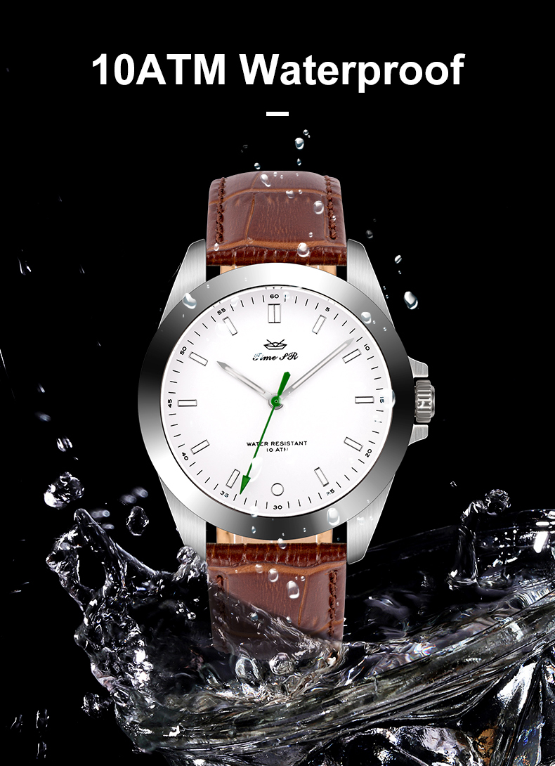 Montre à quartz à mouvement Miyota pour hommes