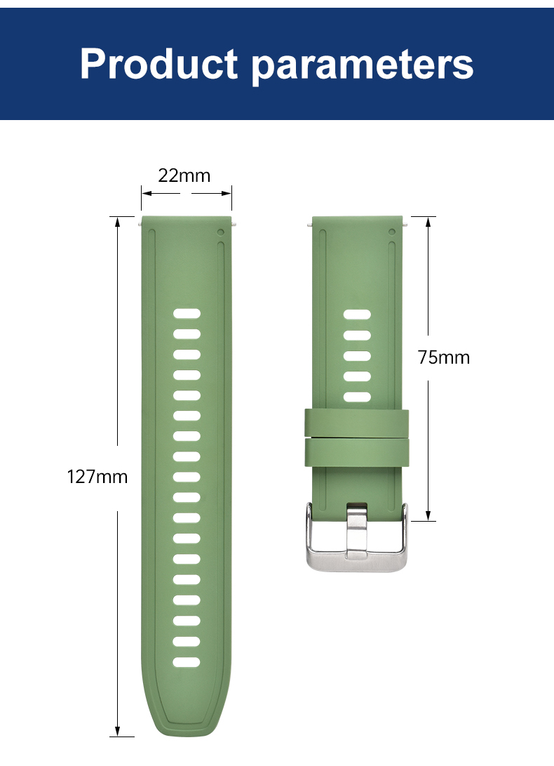 FKM watch strap for huawei watch 