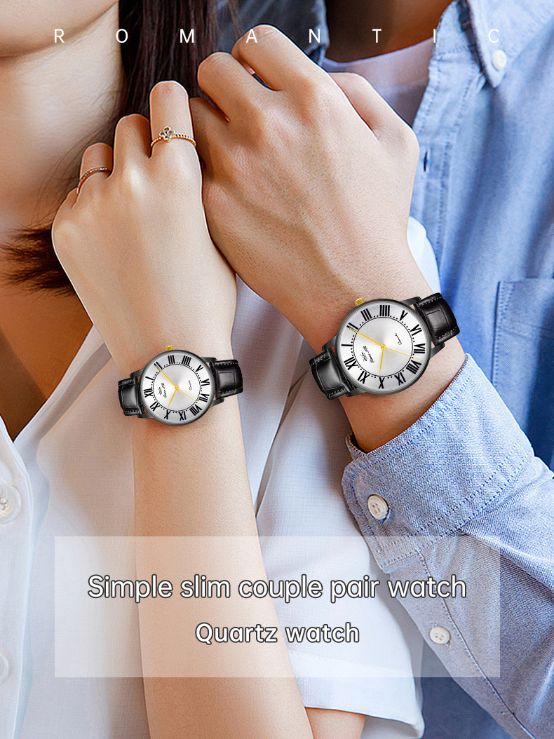 Montres à quartz pour couples