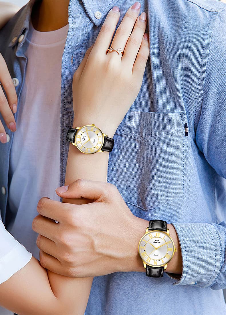 Montres à quartz pour couples